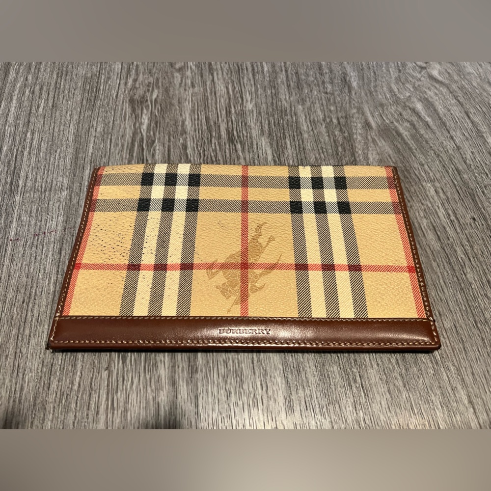 Burberry passport wallet bifold